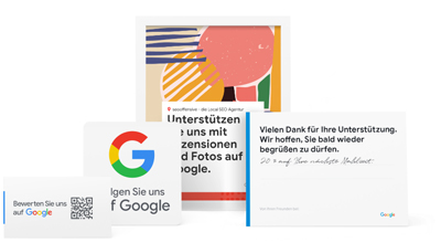 Google Unternehmensprofil Marketing Kit